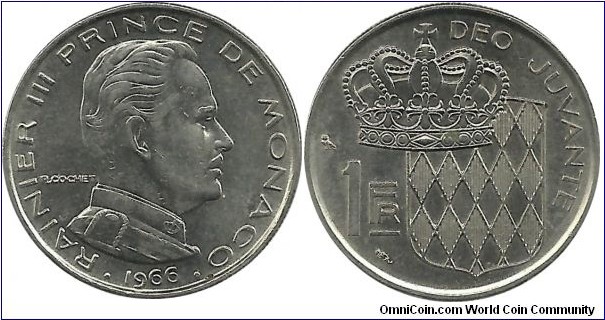 Monaco 1 Franc 1966