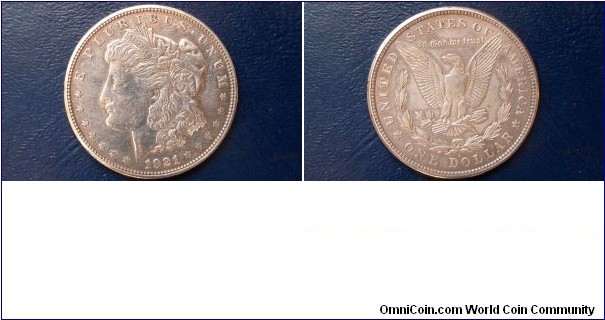SOLD !!! .900 Silver 1921-S Morgan Dollar Coin:

Nice Grade Circulated Coin
Large 38.1mm Silver Crown - .7734 Oz ASW
San Francisco Mint Go Here:

http://stores.ebay.com/Mt-Hood-Coins 