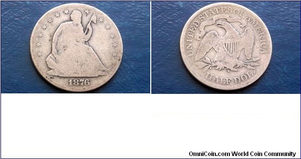 Sold !! Silver 1876-S Seated Liberty Half Dollar Very Nice Original Toned Circ 
Go Here:

http://stores.ebay.com/Mt-Hood-Coins