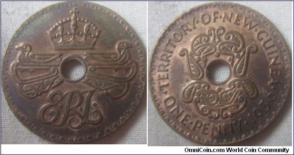 Edward VIII New Guinea penny