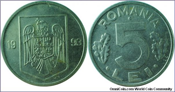 Romania5Lei-km114-1993