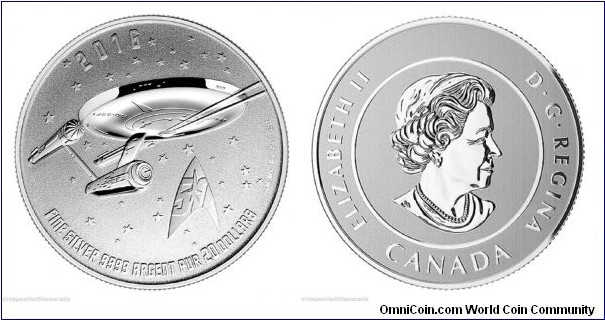 Canada $20 Star Trek