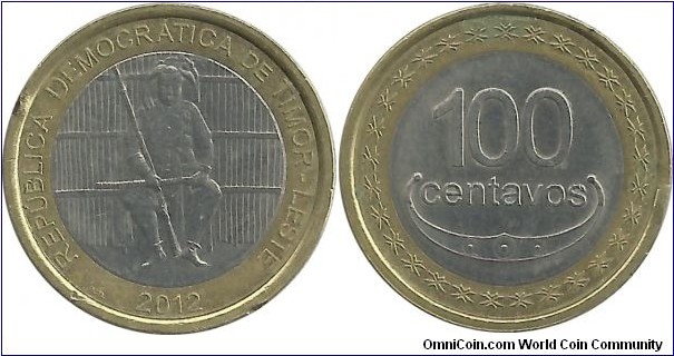 TimorLeste 100 Centavos 2012