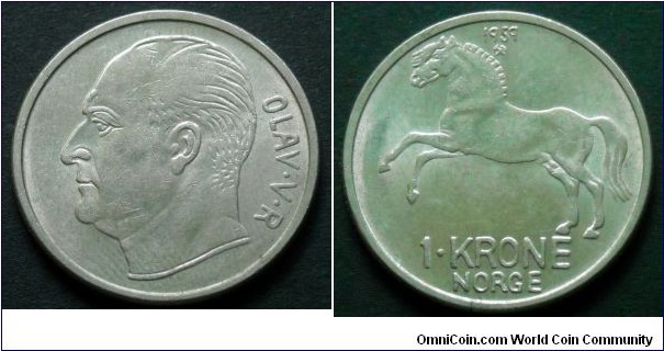 Norway 1 krone.
1959