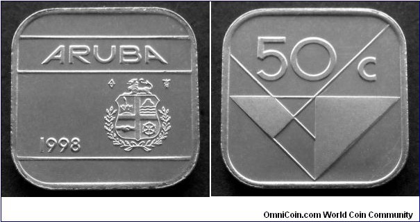 Aruba 50 cents.
1998 (II)