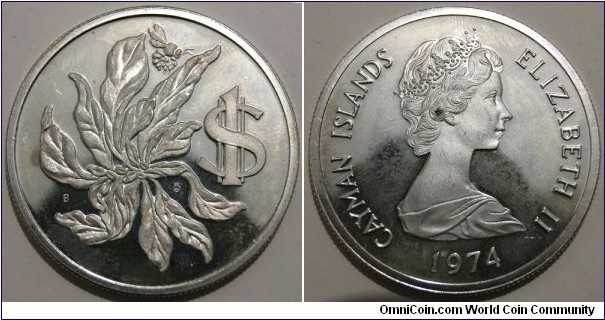 1 Dollar (Cayman Islands - British Overseas Territories / Queen Elizabeth II // SILVER 0.925 / 18g / ⌀34mm / Low Mintage: 30.000 pcs / PROOF)