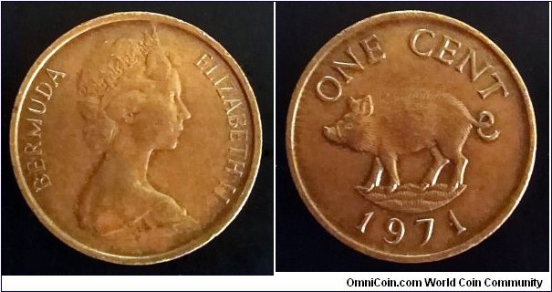 Bermuda 1 cent. 1971 (II)