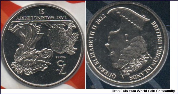 $1 75th Anniversary of the Last Walking Liberty Coin