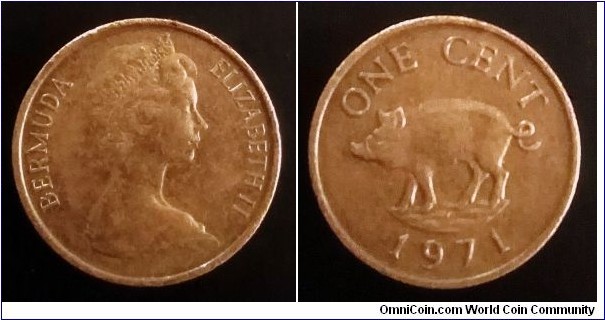 Bermuda 1 cent. 1971 (III)