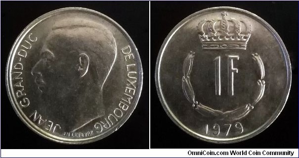 Luxembourg 1 franc. 1979 (II)