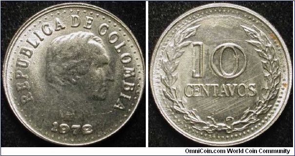10 Centavos
Nickel clad steel