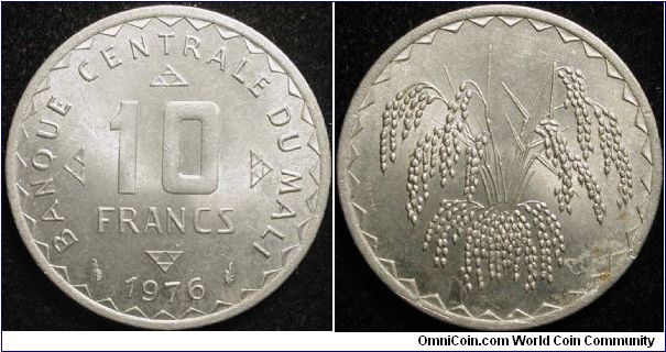 10 Francs
Aluminium