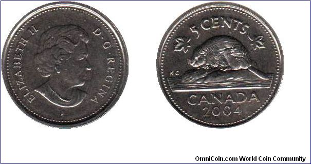 2004 5 cents