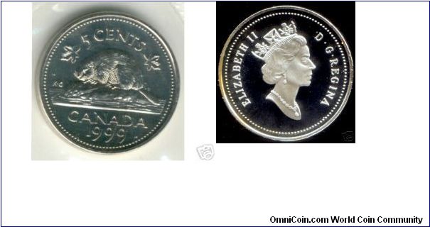 5 cent Canada EF-40 0.05