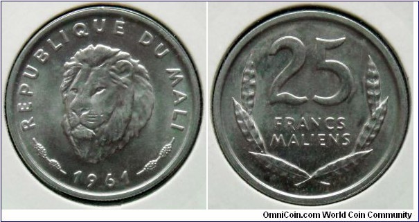 25 francs.
1961