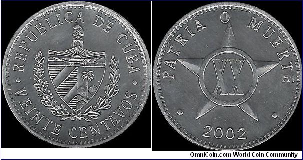 20 Centavos 2002