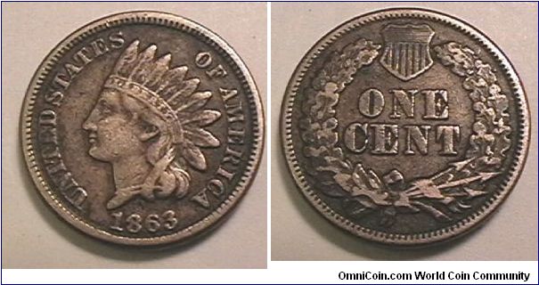 Indian Head Cent,
Copper-nickel