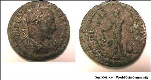 Emepror Severus Alexander, 222-235 AD, IMP CM AVR SEV ALEXAND AVG PM TR PII COS PP