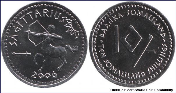 10 Somaliland shillings