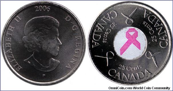 25c Breast Cancer Awareness