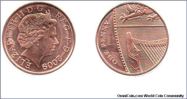 2009 1 penny