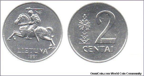 1991 2 centai