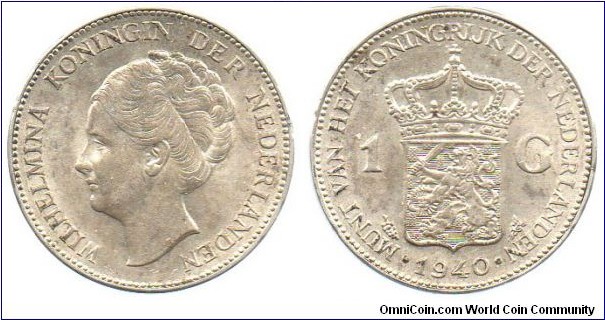 1940 1 Gulden