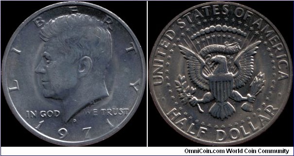 1971-D Half Dollar