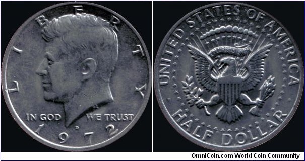 1972-D Half Dollar