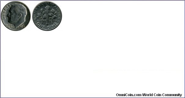 One Dime (Olive, Oak Branches and Torch/Roosevelt)also:1997,2000,2004