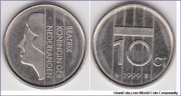 1999 Netherlands 10 Cent