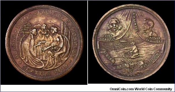 A-Y-P souvenir medal.