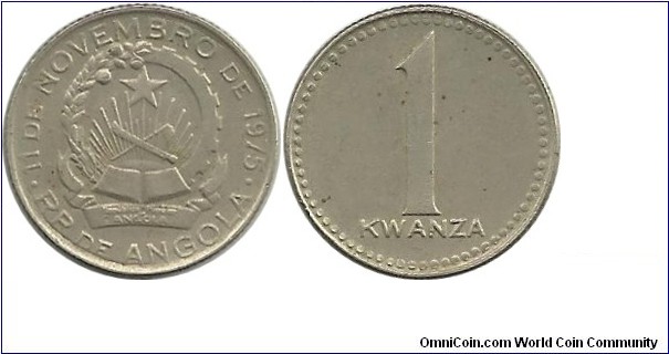 Angola 1 Kwanza ND(1975)