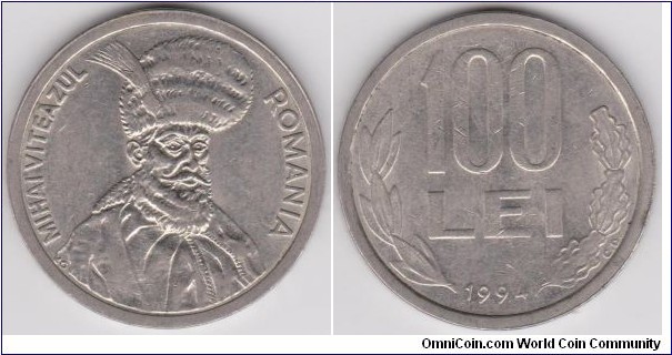 100 LEI Romania 1994 