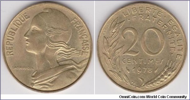 20 Centimes 1978