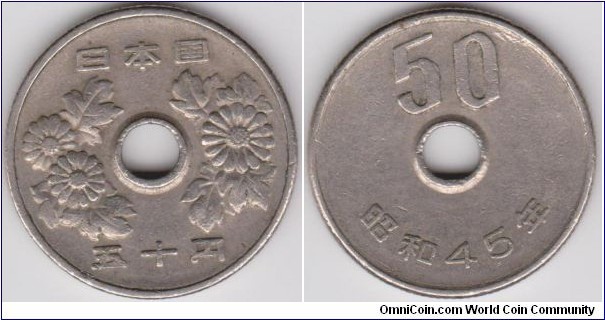 50 Yen 1970 Japan