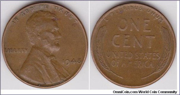 1 Cent Lincoln 1948