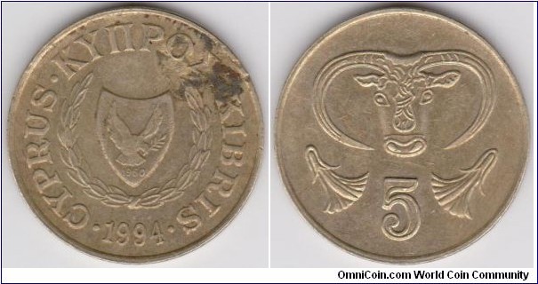10 Cent Cyprus 1985
