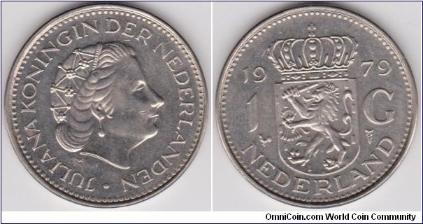 1 Gulden Netherlands 1979