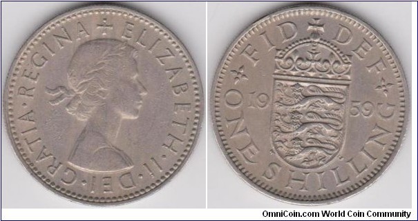 One Shilling 1959