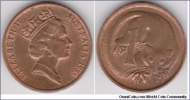 1 Cent Australia 1985