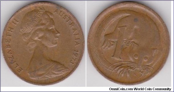1 Cent Australia 1973
