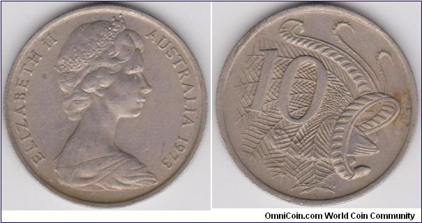 10 Cents Australia 1973