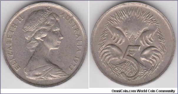 5 Cents Australia 1973