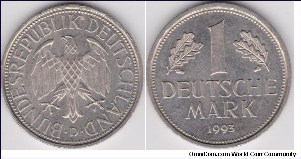 1 Mark Germany 1993- D 