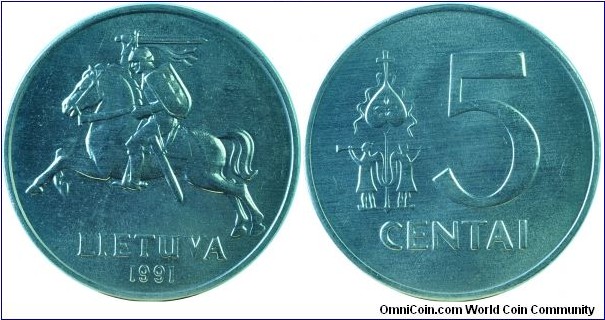 Lithuania5Centai-km87-1991