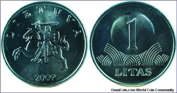 Lithuania1Litas-km111-2009