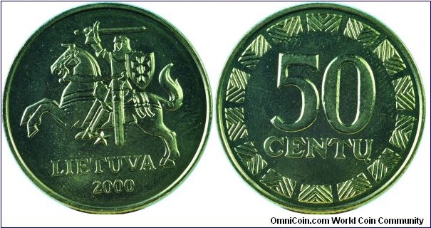 Lithuania50Centu-km108-2000
