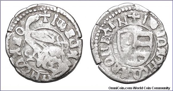 WALLACHIA (PRINCIPALITY)~AR Ducat 1447-1456 AD. Under Prince: Vladislav Danesti II, *RARE*