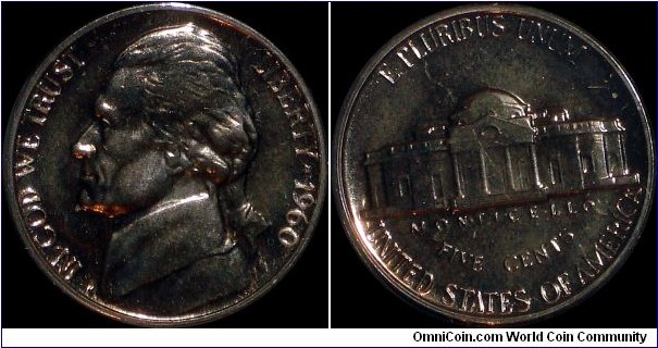 1960 proof nickel